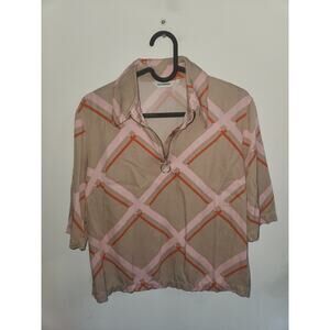 Marimekko  top with zipper  38